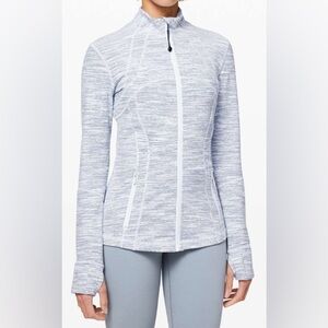 NWOT Lululemon Define Jacket Wee Are From Space Sheer Blue Chambray